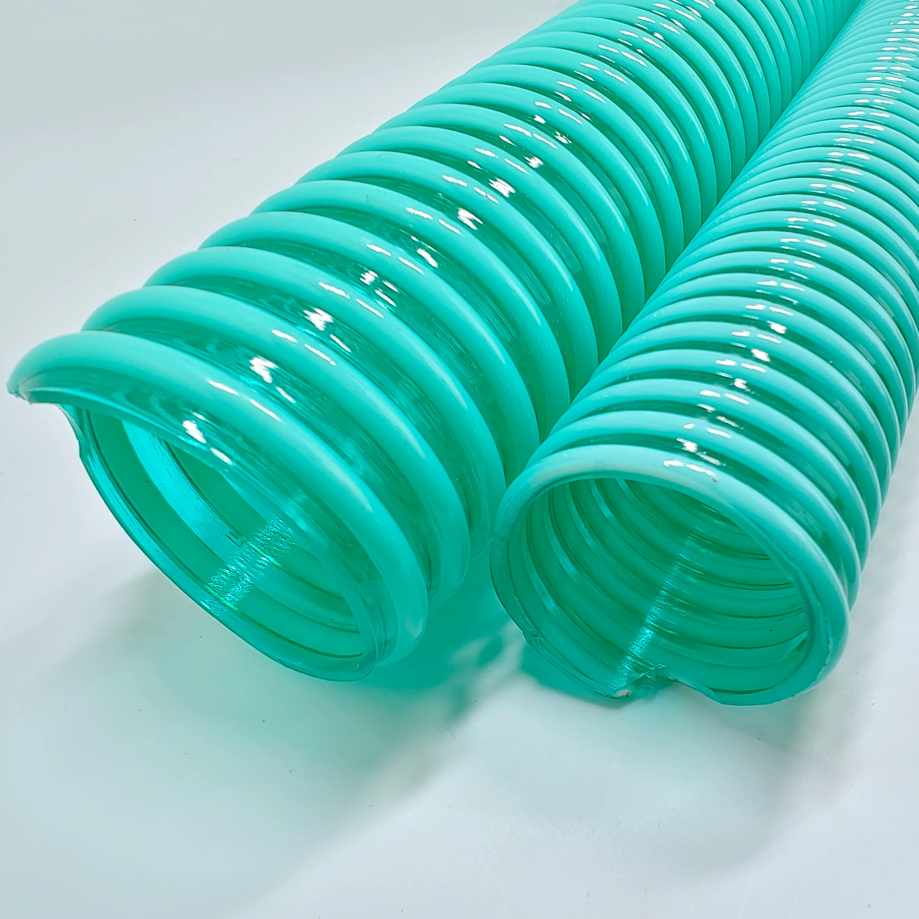 Manguera de succión de PVC flexible corrugada para bomba de agua