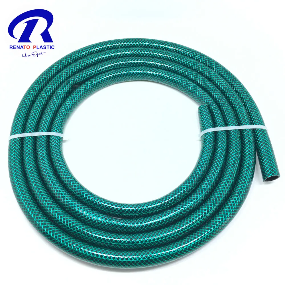 PVC Green garden hose for water discharge use