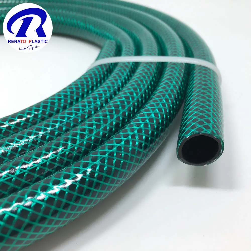 PVC Green garden hose for water discharge use