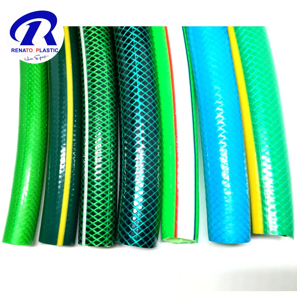 PVC Garden Water Hose Nylon Braided Pipe