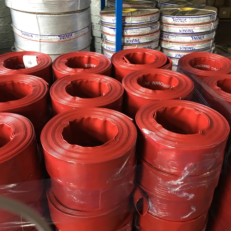 Heavy Duty Mining Water Transfer Layflat Hose for Industrial Drain