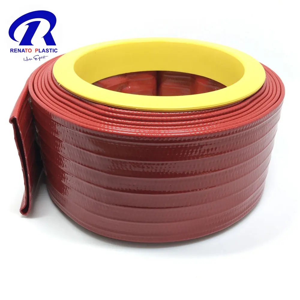 Heavy Duty 6 Inch PVC Layflat Hose for Agricultural Irrigation