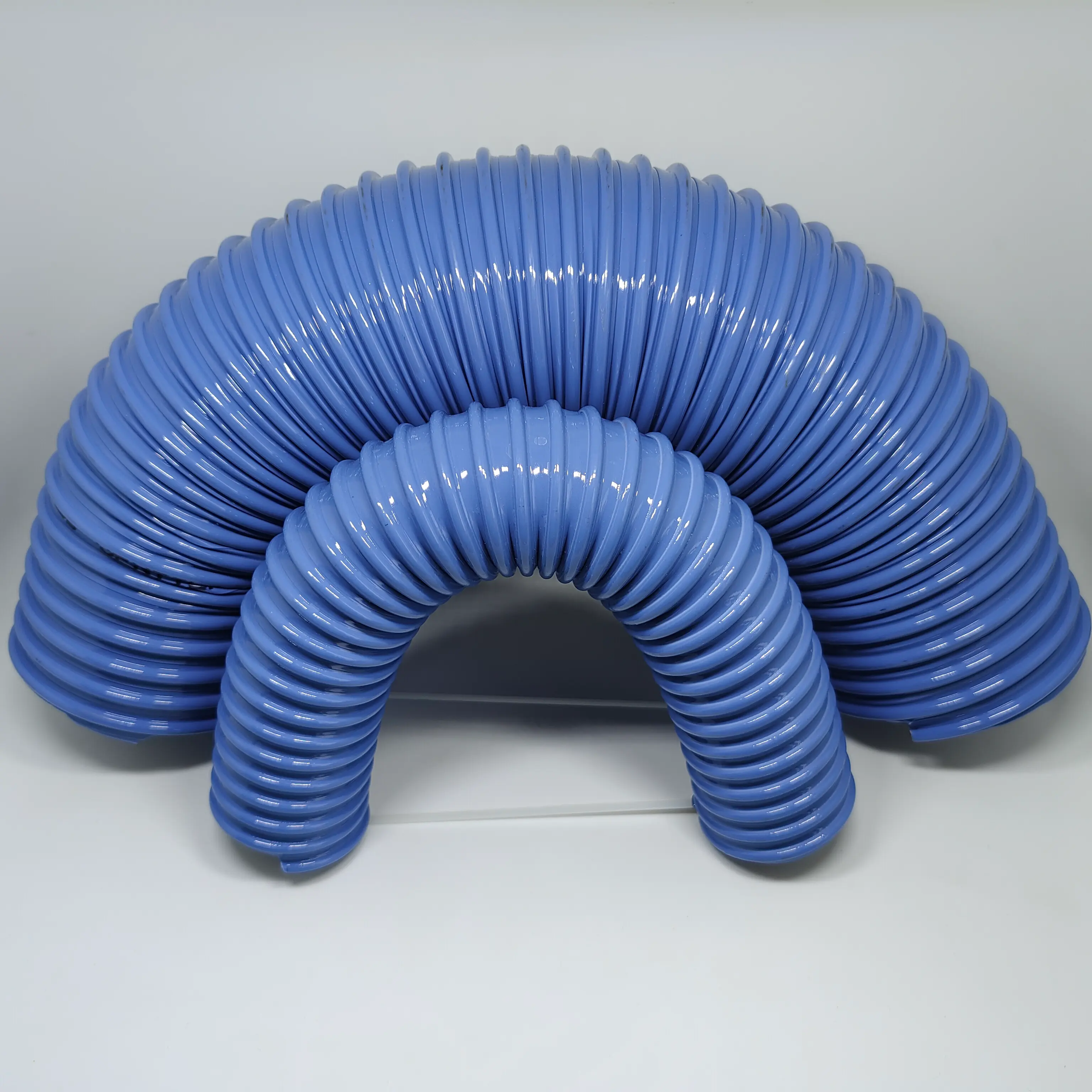 Manguera de succión de hélice de PVC flexible de China para suministrar agua