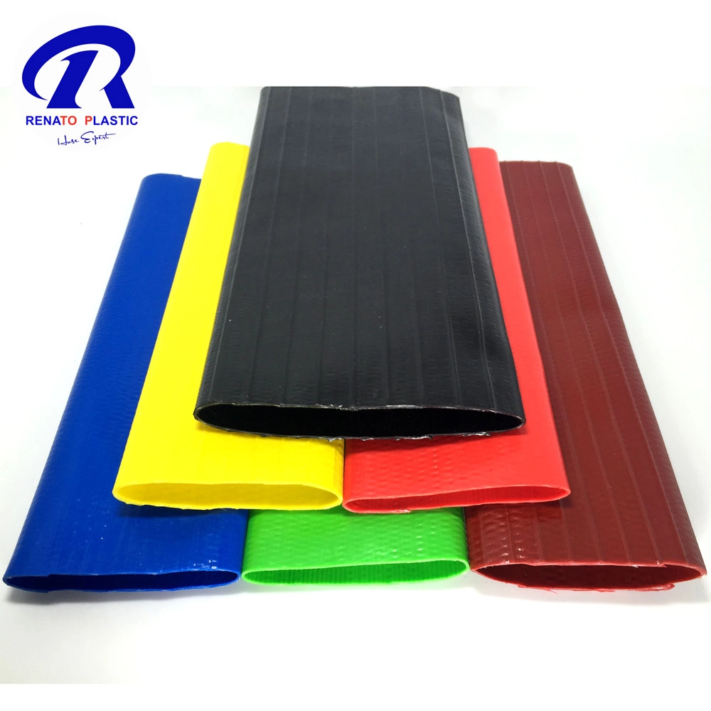 PVC Irrigation Layflat Hose For Agriculture Water Discharge Hose