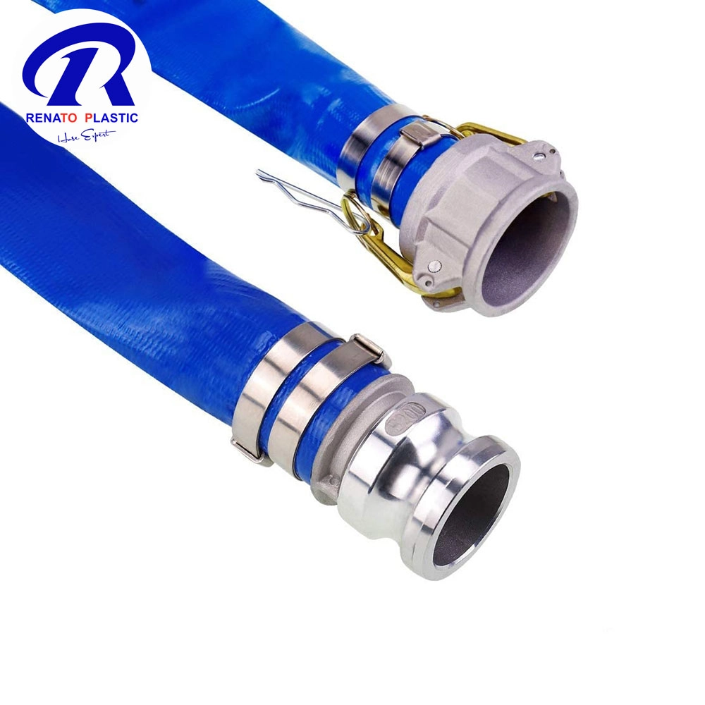 High Quality Flexible  PVC Layflat Water Pump Discharge Hose