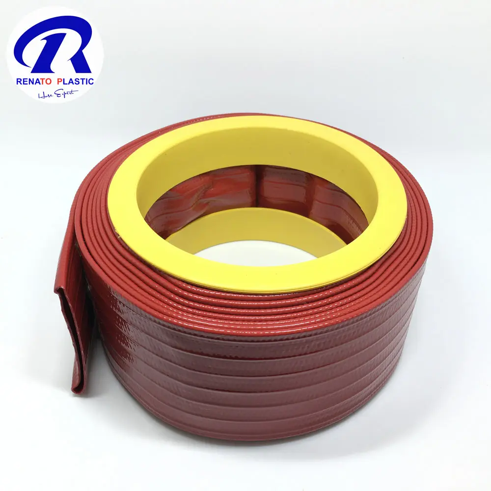 PVC Irrigation Layflat Hose For Agriculture Water Discharge Hose