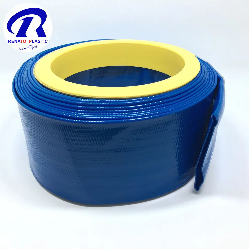 PVC Layflat Water Discharge Hose For Farm Watering