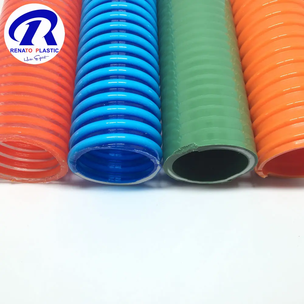 Small Diameter PVC Flexible Suction Hose For Delivery Granule